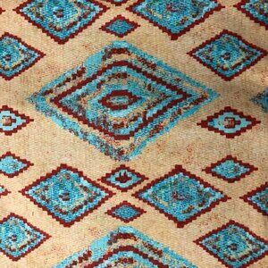 🛒 $22 Quilt Cotton Fabric Material 2 1/2 yard Southwest Woven Geometric #938-3